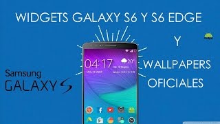 Widget y Wallpapers Samsung Galaxy S6(Reloj y Fondos de pantalla) Android. screenshot 5