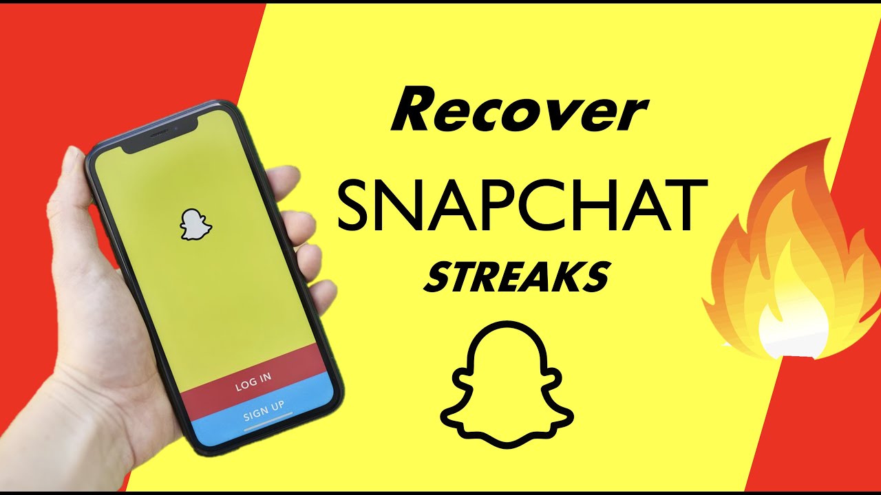 How To Recover Snapchat Streaks YouTube