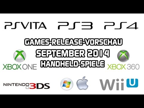 Games-Release-Vorschau - September 2014 - Handheld // powered by Konsolenschnäppchen.de