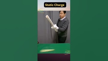 static charge 🔋|| Awesome trick using static charge ⚡ #science