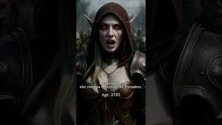 The Full Life Story Of Sylvanas Windrunner From Noble Elven Beginnings To Her Descent Into Shadow.