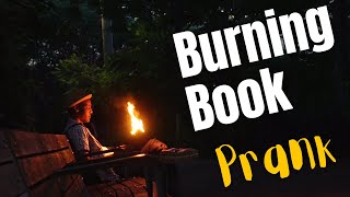 Famous Magic Fire Burning Book Prank | Sha Magic Wealth