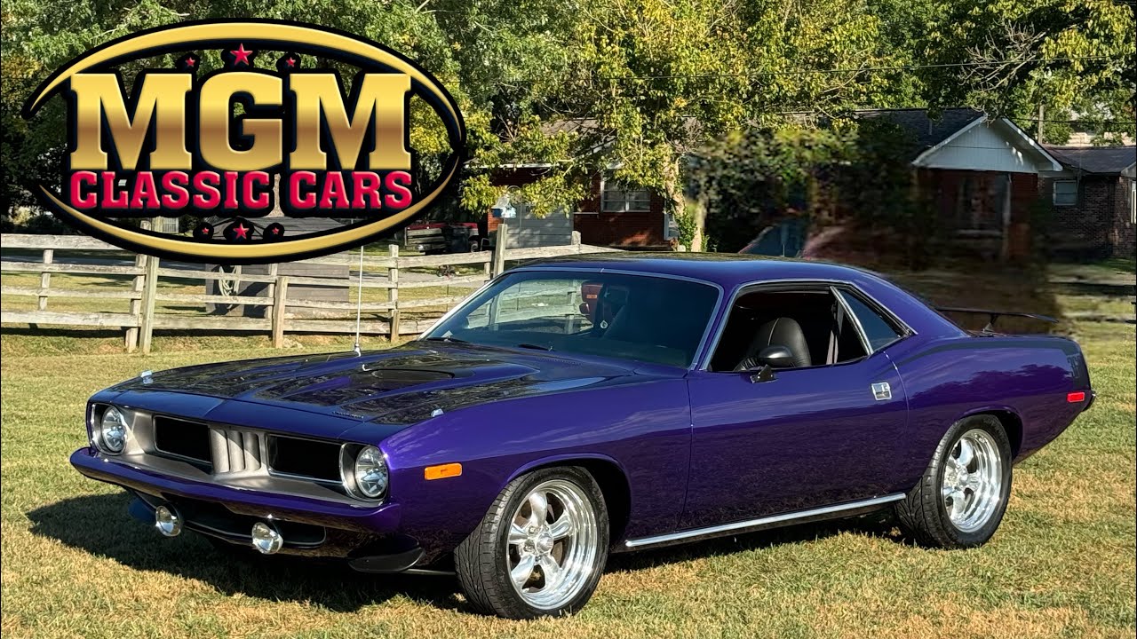 Used 1974 Plymouth Barracuda 360cid PLUM CRAZY PURPLE For Sale