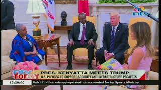 President Uhuru Kenyatta signs multi-billion shilling deal with U.S companies