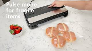 KKFSDC Kenmore Vacuum Sealer Machine with Built-in Roll Storage