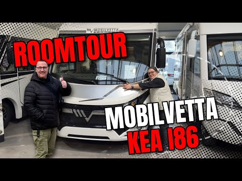 Viel Ambiente und Stauraum im Mobilvetta Kea i86 Modelljahr 2025 ✨