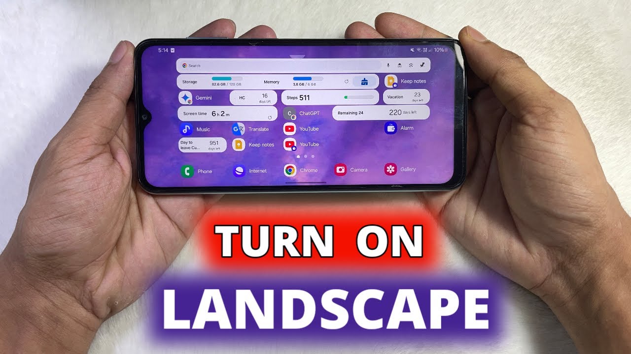 how-to-turn-on-landscape-mode-on-samsung-phone-full-guide-youtube