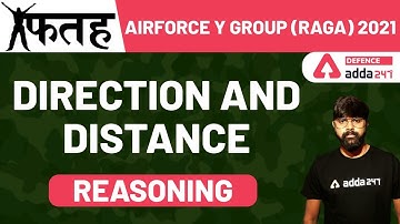 फतह AIRFORCE Y Group (RAGA) 2021 | Reasoning | Direction and Distance