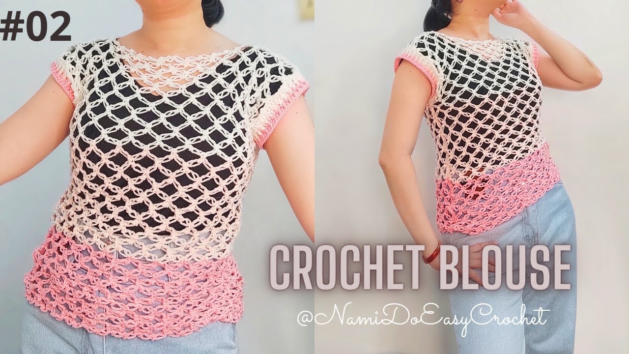 Easy Crochet: How to crochet Solomon's Knot (part 2) 