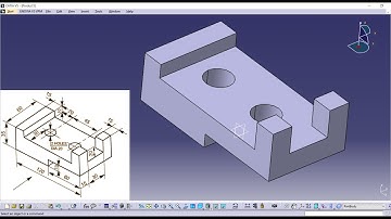 CATIA V5 Tutorial for Beginners - Catia v5 Basic Part Design 2023