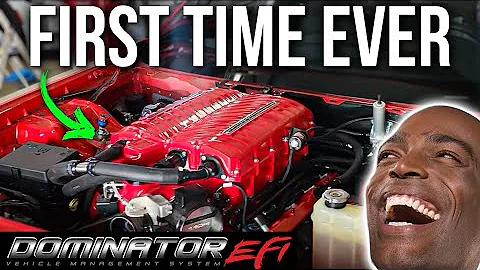 The First EVER Dominator EFI Whipple Dodge Demon *...