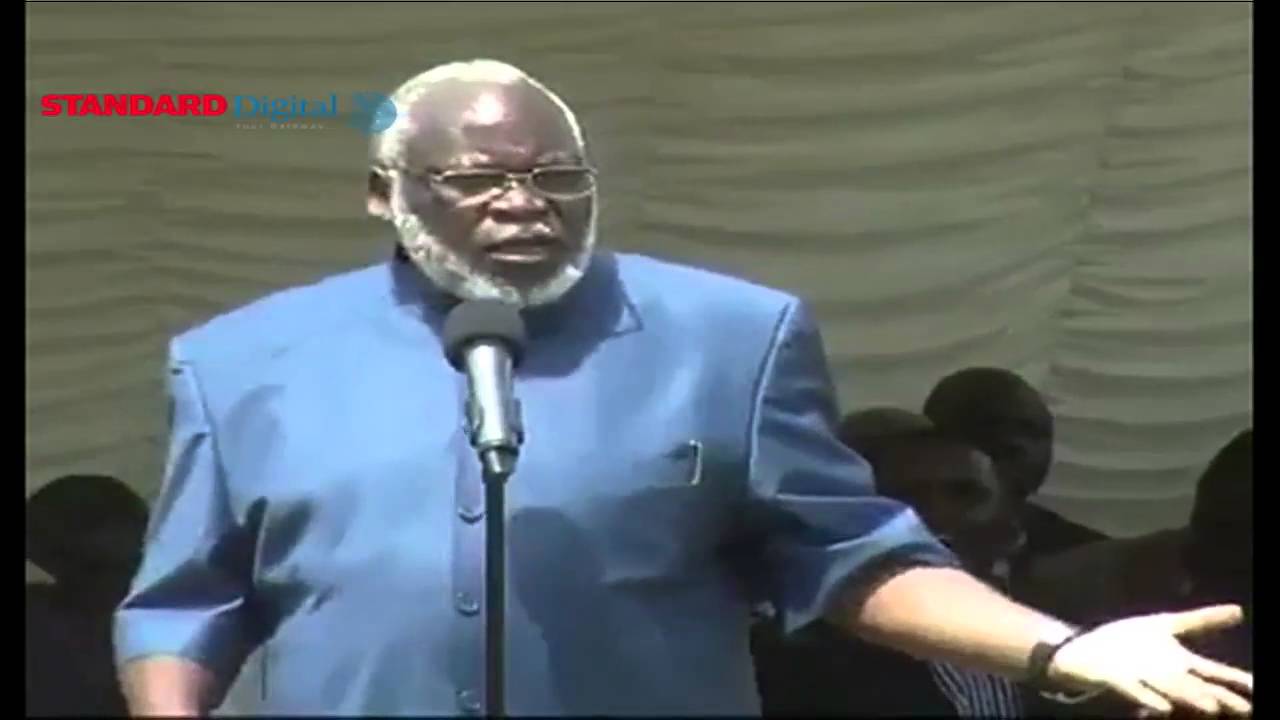 When President Uhuru asked the Abagusi to support him Senator Machage had some words for him