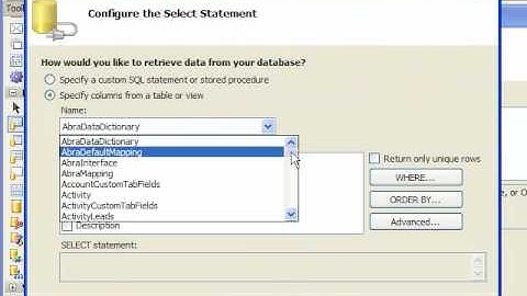 Dynamic SQL Web Report Using VWD