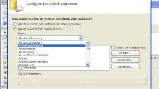 Dynamic SQL Web Report Using VWD