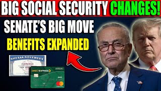 Senate Votes YES on Bill to Expand Social Security , Change Rules, & Retirement Age Shift in 2025!