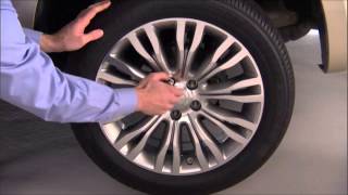 2014 Chrysler 200 Convertible Tire Jacking and Tire Changing
