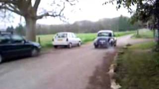 1956 morris minor 1600 fiat twincam