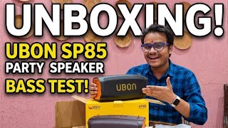 UBON SP85 30 Watt Speaker Sirf ₹1300 mein? 😱 | 1 Month Honest Review - Sach Jaan Lo! 🔊