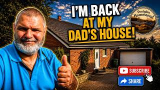 I’m back at my dad’s house!!