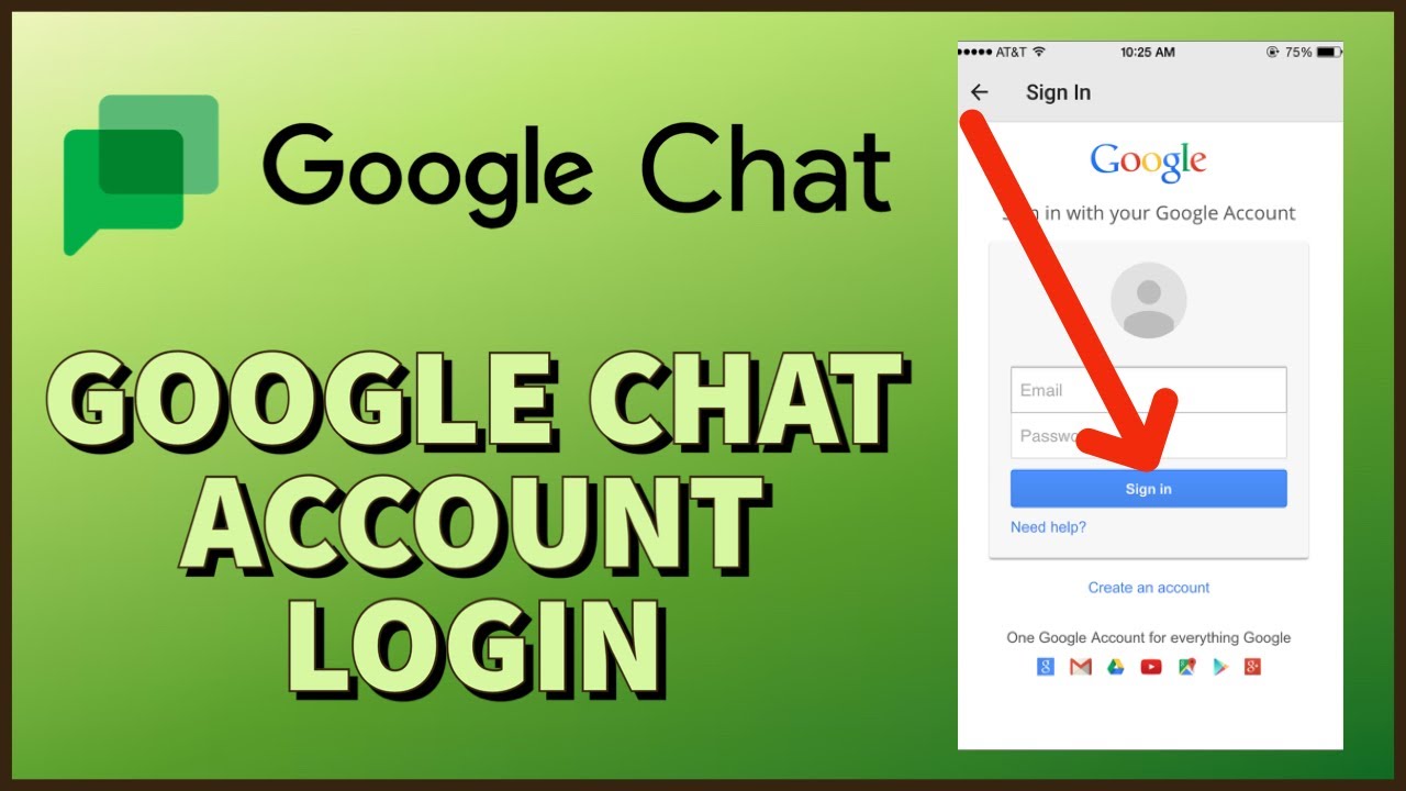 How To Login Google Chat Account 2024? Google Chat Sign In YouTube