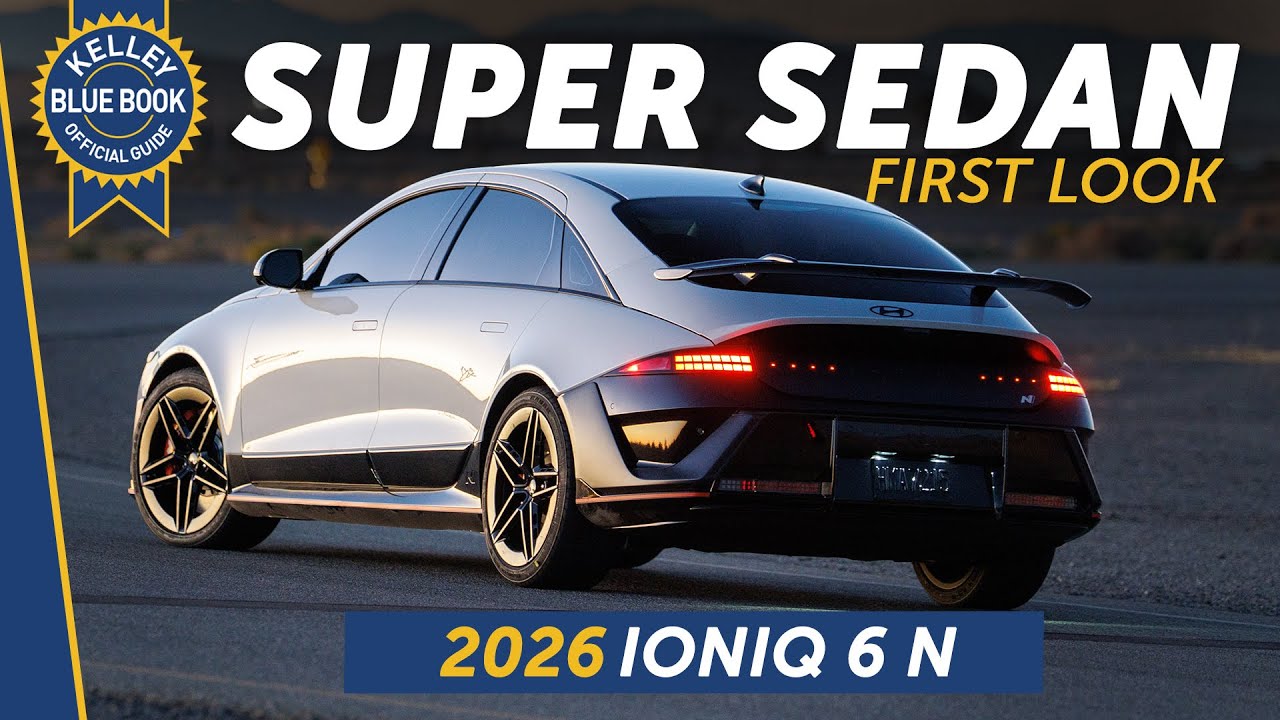 Hyundai IONIQ 6 N 2026 года | Первый взгляд