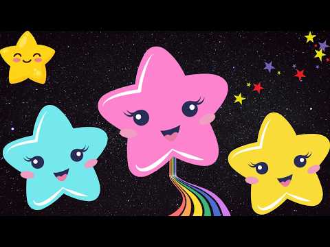 💖Twinkle Twinkle Little Star | Soothing Nursery Rhymes 💤| Baby Sleep Music | Sing Along | Cartoon