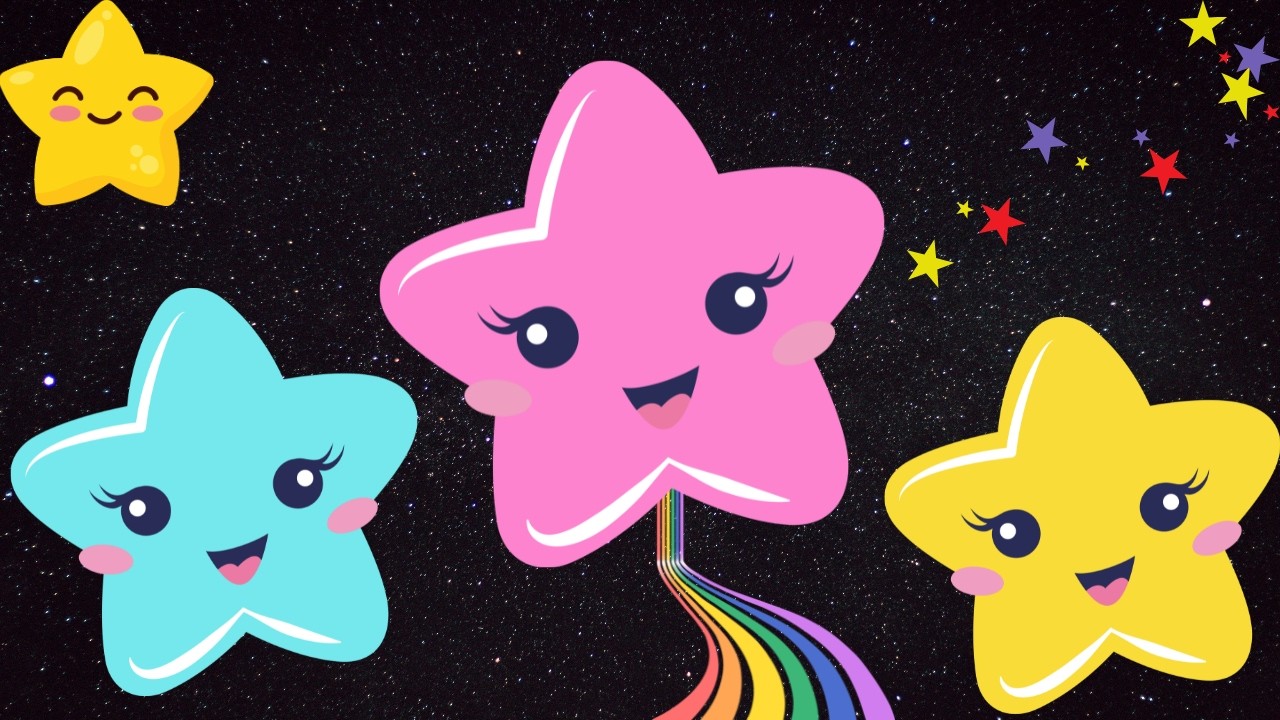 💖Twinkle Twinkle Little Star | Soothing Nursery Rhymes 💤| Baby Sleep Music | Sing Along | Cartoon