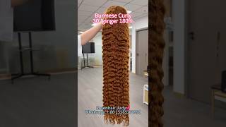 The trending ginger color you’ve been looking for ✨ #wig #wigs #ginger #hairfactory #gingerhair