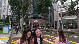 [4K] Singapore River Walk | New Bridge Road | Raffles Place MRT | Circular Road & UOB Plaza | 2026