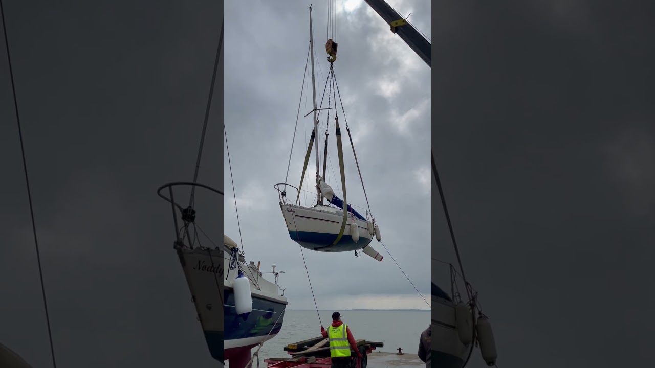 Noddy launched off Bell Wharf Leigh on Sea