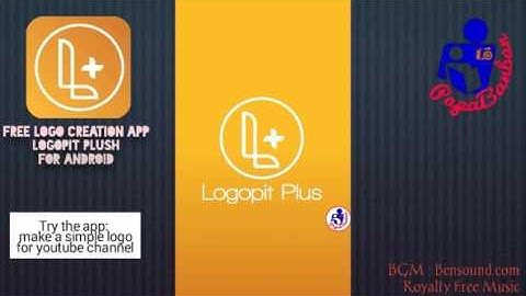 App Test : how to make simple logo with Logopit Plus