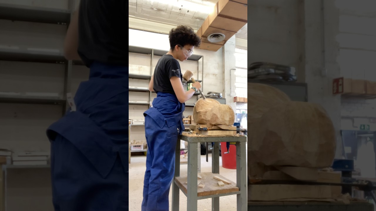 Sculpture in the making 