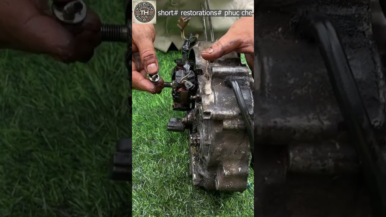 👉 This project focuses on the restoration of old machines. 