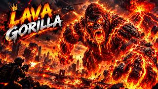 Gaint Monkey Beast Swim Lava Flood Monster Beast Gorilla : Fire Lava Flood - Android Gameplay screenshot 4