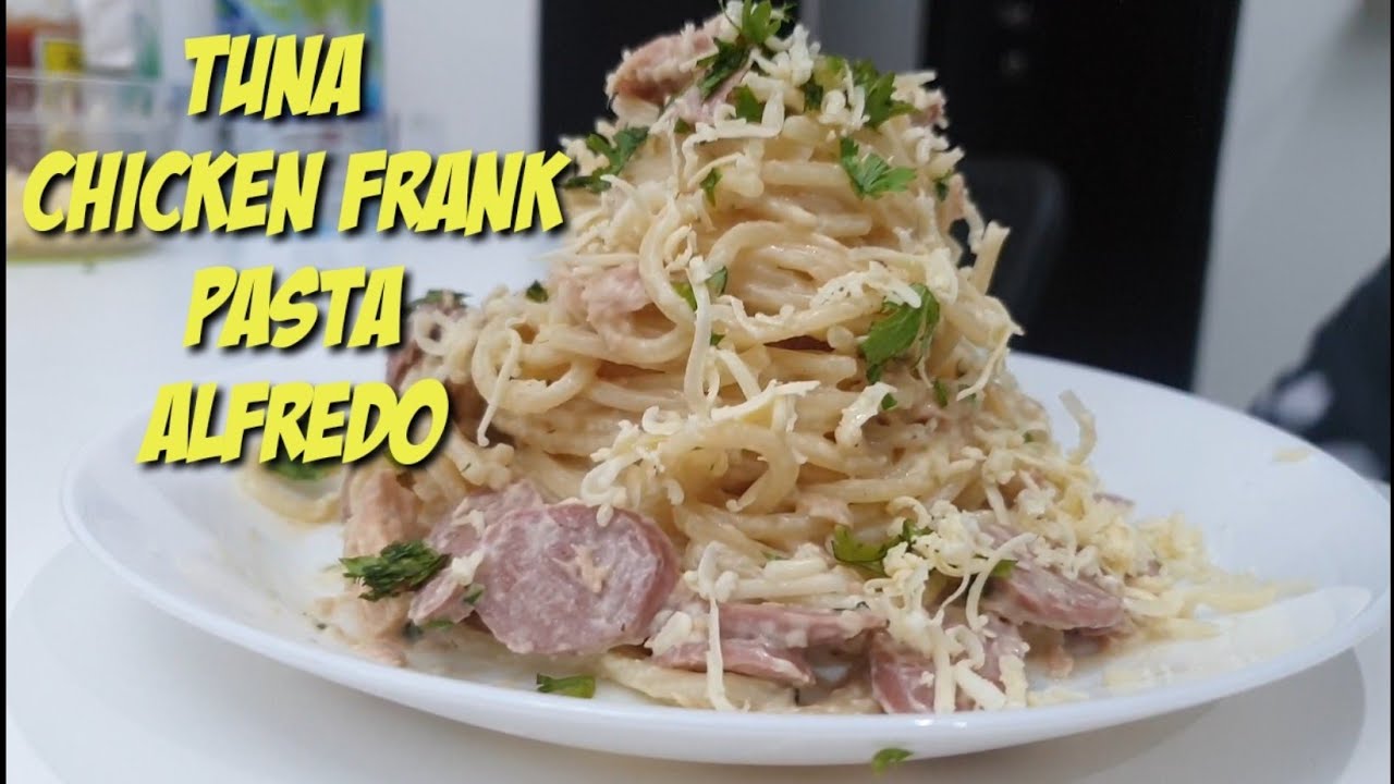 TUNA FRANK PASTA ALFREDO (Easy & Simple) YouTube