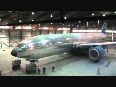 Video: Roda Tangan Dipoles Boeing 777 Dikonversi Menjadi Meja Kopi Asli