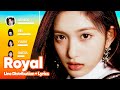 IVE Royal Line Distribution Lyrics Karaoke PATREON REQUESTED mp3