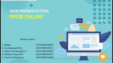 Aplikasi PPDB Online Berbasis Web