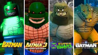 Killer Croc Boss Fight Evolution in LEGO Batman Game (2008 - 2026) [PC, Playstation] screenshot 4