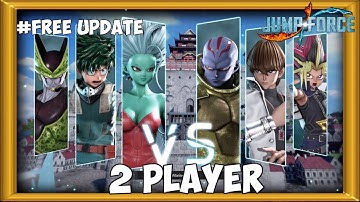 Jump Force 2 player offline - local multiplayer | #Free Update #2