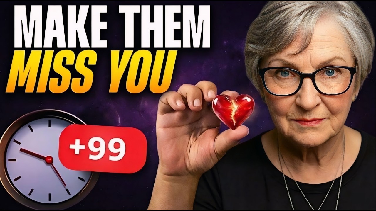 Заставьте их очень сильно по вам скучать, даже если они вас бросят. Закон притяжения.