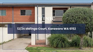 12/24 Melinga Court, Karawara WA 6152 | Minic Property Group 12/24 Melinga Court, Karawara WA 6152 | Minic Property Group