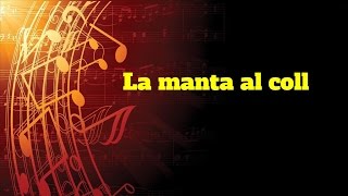 La Manta Al Coll Cancion Popular Partitura Youtube