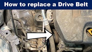 How to Replace a Drive Belt