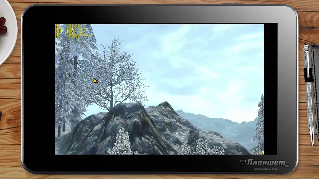 Zenith / TabletPC GOLE1 game testing Intel z8300