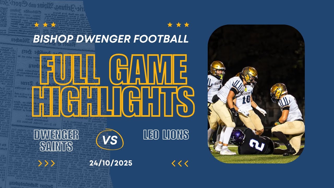 Dwenger Saints vs Leo Lions | Sectionals Round 1 | Full Game Highlights