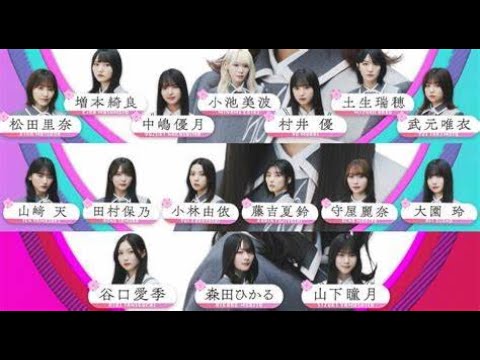 （感想）櫻坂46の7thシングル「承認欲求」表題曲フォーメーションについて