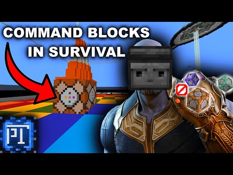 Obtaining Command Blocks In Vanilla Survival On Prototech