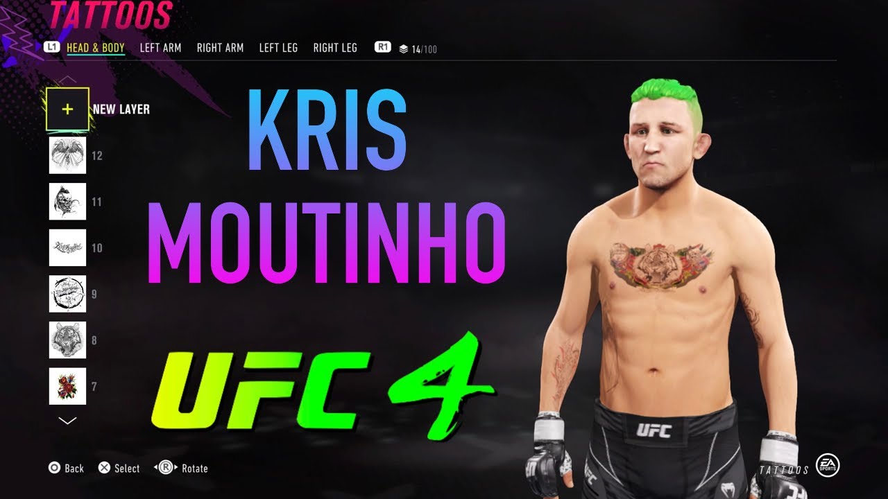 Kris Moutinho || UFC 4 CAF Formula