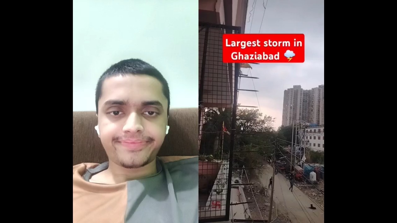 largest storm in Ghaziabad